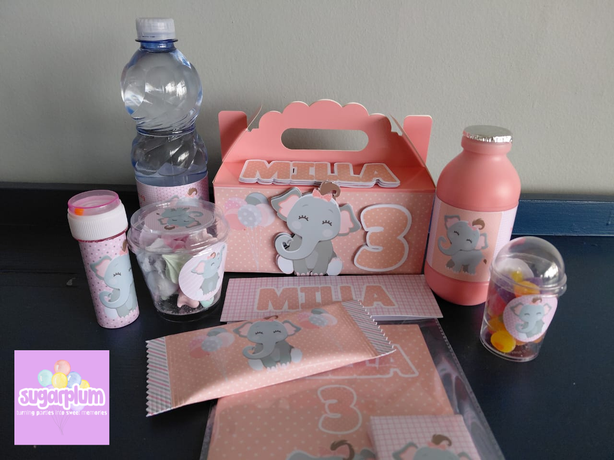 Tiny Trunks Elephant Party | Sugarplum Co