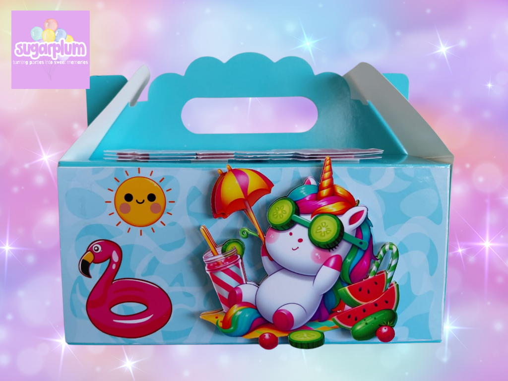Unicorn Swimming Party | Sugarplum Co