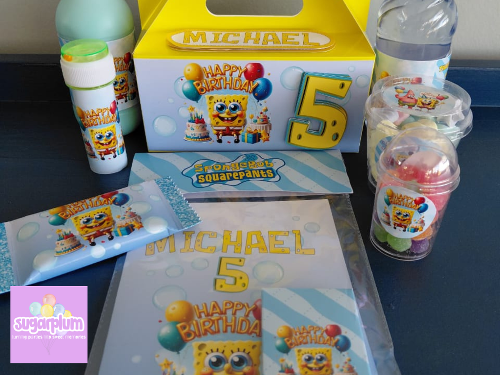 SpongeBob Party Supplies | Sugarplum Co
